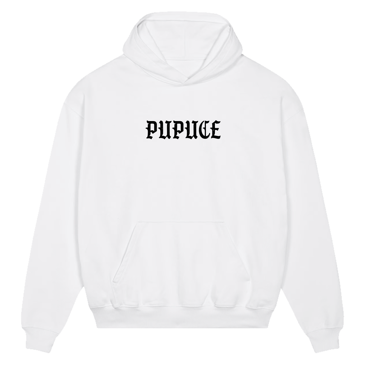 Hoodie épais PUPUCE 2.0 DROP 2 Blanc
