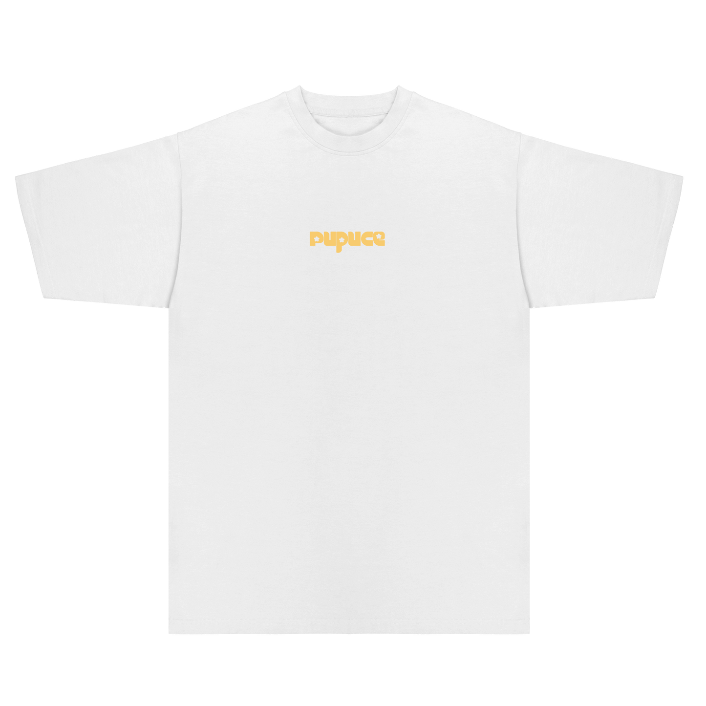T-shirt Oversize PUPUCE 2.0 DROP 1 Logo Jaune