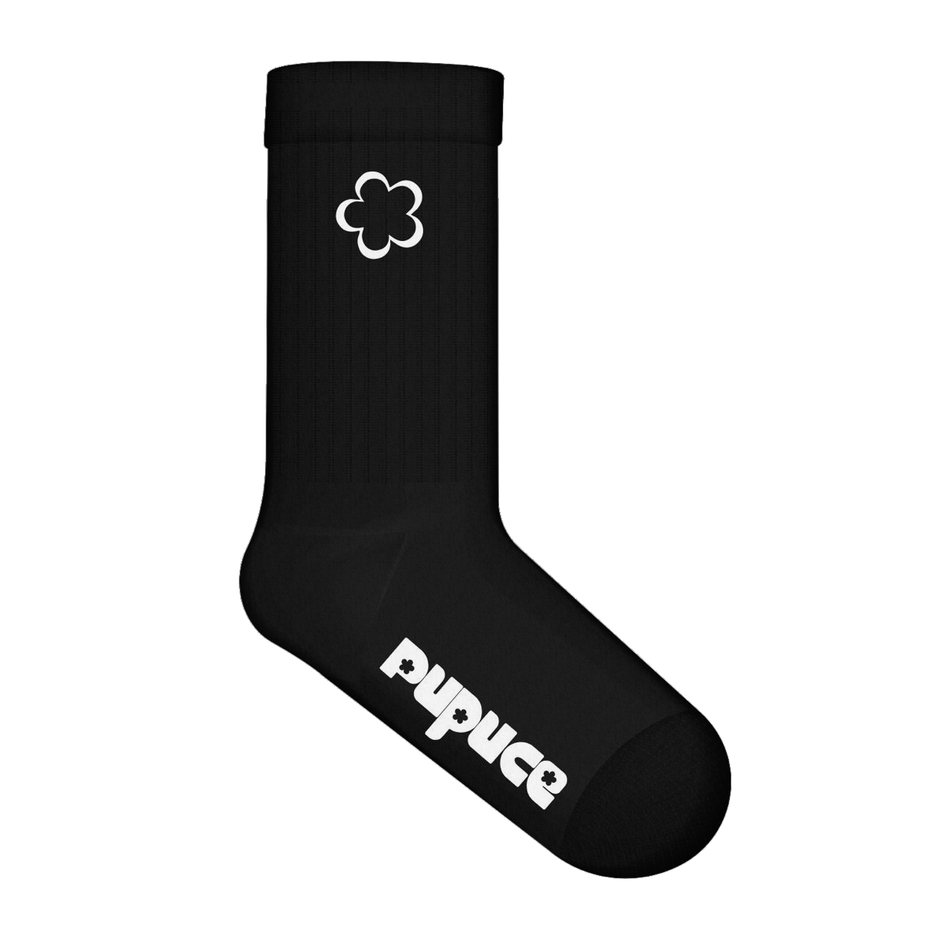 Lot de 2 paires de Chaussettes Noires Pupuce