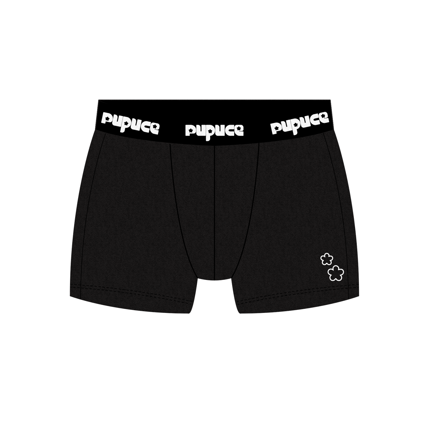 Lot de 2 Caleçons Noir Pupuce