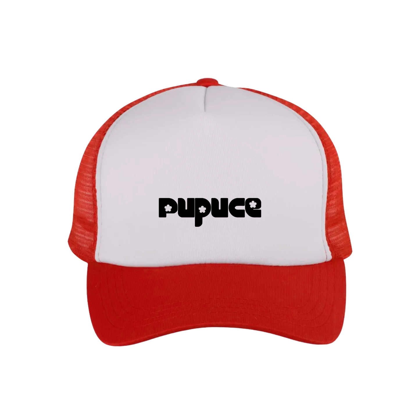 Casquette Trucker Pupuce Rouge et Blanche