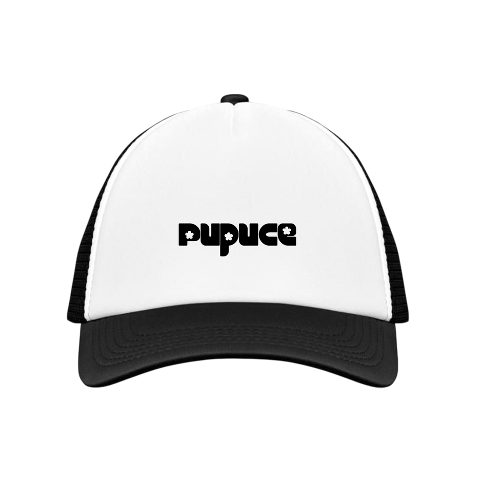 Casquette Trucker Pupuce Noire et blanche