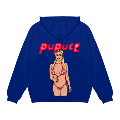 Hoodie épais PUPUCE 2.0 DROP 1 Bleu