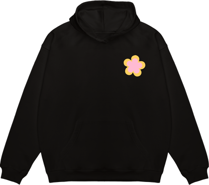 Hoodie épais PUPUCE 2.0 DROP 2 Logo dos Noir