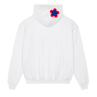 Hoodie épais PUPUCE 2.0 DROP 1 Blanc Logo seul