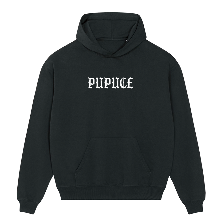 Hoodie épais PUPUCE 2.0 DROP 2 Noir
