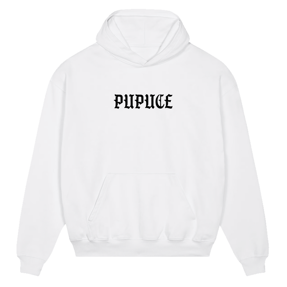Hoodie épais PUPUCE 2.0 DROP 2 Blanc