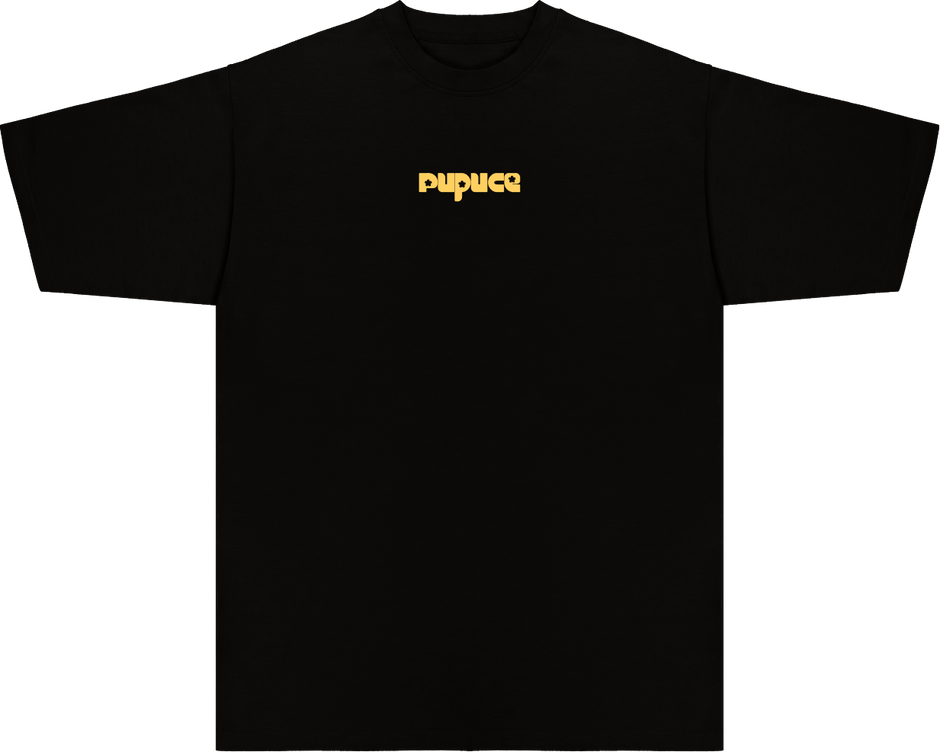 T-shirt Oversize PUPUCE 2.0 DROP 2 Logo Jaune