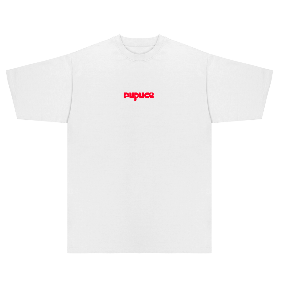 T-shirt Oversize PUPUCE 2.0 DROP 1 Logo Rouge