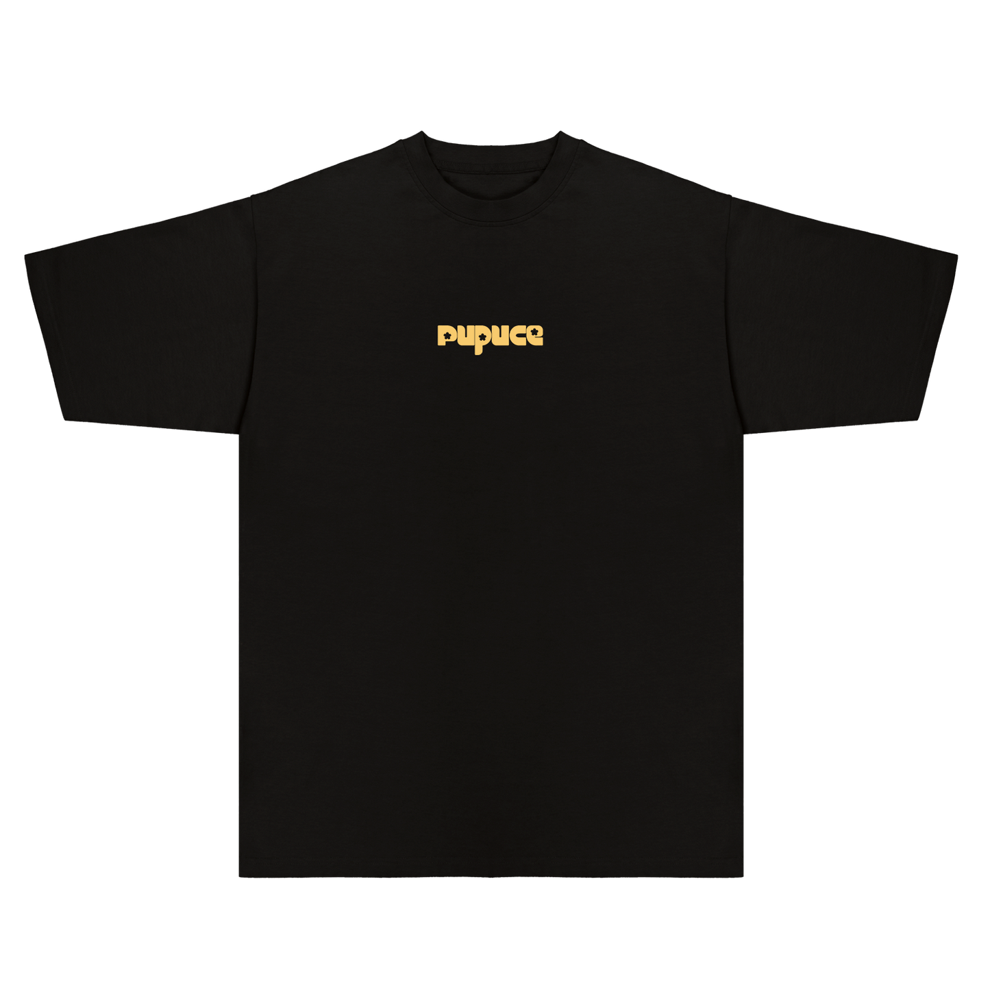 T-shirt Oversize PUPUCE 2.0 DROP 1 Logo Jaune